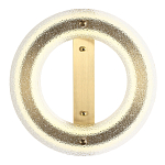 Бра круглое с эффектом морозного стекла Freezing Pattern варинант исполнения - 1 | Loft Concept в Липецке