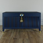 Большой дизайнерский Сундук Elsa Dreams Blue варинант исполнения - 1 | Loft Concept в Липецке