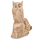 Статуэтка из дерева сова Animals of the World 20 варинант исполнения - 2 | Loft Concept в Липецке