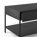 ТВ-тумба из металла с 2-мя ящиками Kelsey Metal TV Stand варинант исполнения - 3 | Loft Concept в Липецке