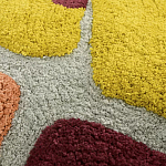 Чехол на подушку с рисунком горчичного цвета Elan Textured варинант исполнения - 6 | Loft Concept в Липецке