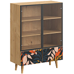 Витрина с изображением на дверцах Elise Cupboard варинант исполнения - 11 | Loft Concept в Липецке