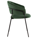 Стул в велюре зеленого цвета Horizon варинант исполнения - 3 | Loft Concept в Липецке
