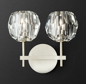 Бра Бра Boule de Cristal Double Sconce Chrome