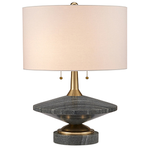 Настольная лампа с каменным корпусом Incredible