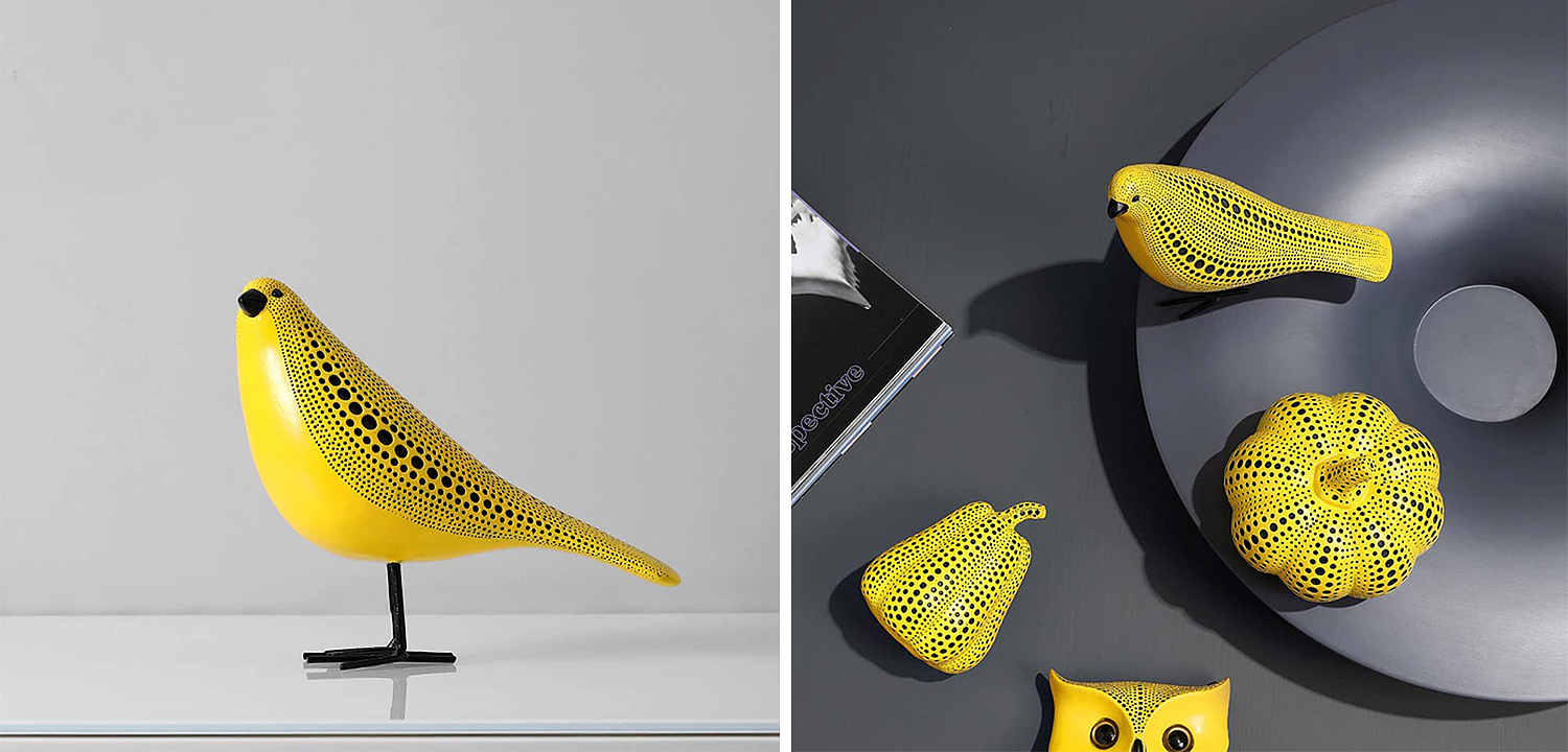 Статуэтка птичка Kusama Yayoi Статуэтка птичка Kusama Yayoi - Loft-Concept в Липецке