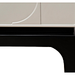 Тумбочка прикроватная с ящиком черно-серого цвета Noble Nightstand варинант исполнения - 6 | Loft Concept в Липецке