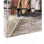 Панно декоративное в морском стиле Seascape and Surfing I варинант исполнения - 3 | Loft Concept в Липецке