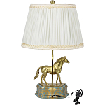 Настольная лампа из фарфора Лошадь Klark варинант исполнения - 2 | Loft Concept в Липецке
