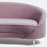 Диван Paulet Sofa Сиреневое Букле варинант исполнения - 1 | Loft Concept в Липецке