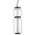 Подвесной светильник с прозрачным плафоном Jarrty 47 см варинант исполнения - 1 | Loft Concept в Липецке