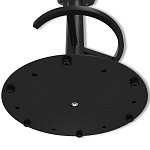 Барный стул вращающийся со спинкой Бежевый Велюр Vendramin Chair варинант исполнения - 7 | Loft Concept в Липецке