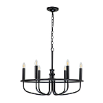 Люстра круглая с 6-ю лампами Kichler варинант исполнения - 2 | Loft Concept в Липецке