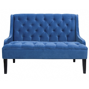 Диван Folket Sofa velour blue