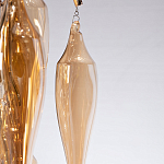 Подвесная люстра с ветвистым каркасом Sconce Caramel варинант исполнения - 2 | Loft Concept в Липецке