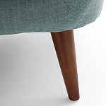 Кресло бирюзовое Pauley Turquoise Armchair варинант исполнения - 4 | Loft Concept в Липецке