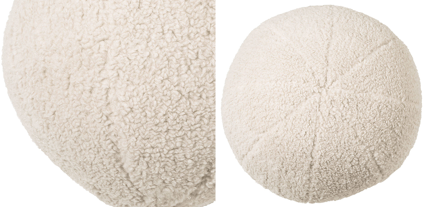 Подушка Eichholtz Pillow Palla L Brisbane cream Подушка Eichholtz Pillow Palla L Brisbane cream - Loft-Concept в Липецке