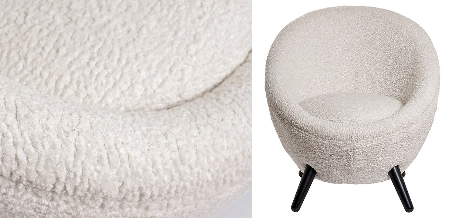 Кресло Boinaive Armchair cream Кресло Boinaive Armchair cream - Loft-Concept в Липецке