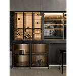 Кухонный гарнитур из массива дуба и камня Ratio Dada Engenereed варинант исполнения - 2 | Loft Concept в Липецке