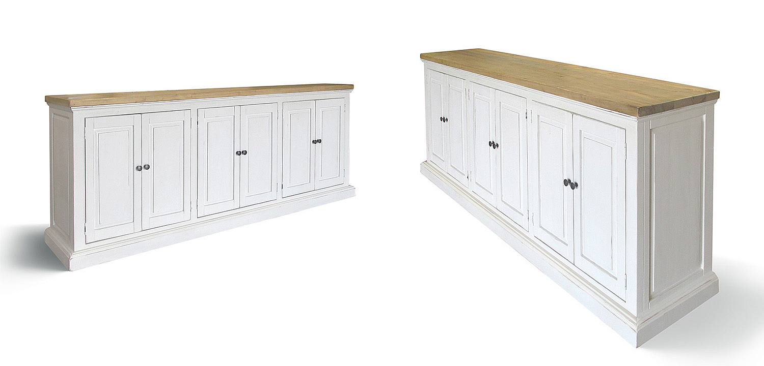 Комод длинный в стиле прованс Lazzaro Provence HARMONIE Antique White Белый Комод длинный в стиле прованс Lazzaro Provence HARMONIE Antique White Белый - Loft-Concept в Липецке