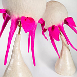 Торшер фуксия «Цветы из снов»  варинант исполнения - 2 | Loft Concept в Липецке