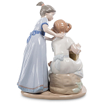 Статуэтка фарфоровая Девочки с собачками Charming Statuette варинант исполнения - 3 | Loft Concept в Липецке