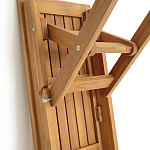 Деревянная скамья складная Jerome Wood Bench варинант исполнения - 4 | Loft Concept в Липецке