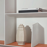 Дизайнерский стеллаж с вертикальными и горизонтальными полками Gio Ponti D.357.1 D.357.2 Rack варинант исполнения - 3 | Loft Concept в Липецке