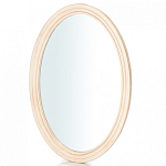 Овальное настольное зеркало бежевое Interiors Romance варинант исполнения - 1 | Loft Concept в Липецке