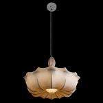 Подвесной светильник с белым фигурным абажуром и мягкими волнистыми краями Cloud Motion  варинант исполнения - 9 | Loft Concept в Липецке