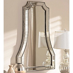 Зеркало в серебристой фигурной раме Silver Reflection варинант исполнения - 5 | Loft Concept в Липецке