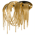 Бра с металиическими цепочками и дугообразными элементами Atlantis Chain варинант исполнения - 9 | Loft Concept в Липецке