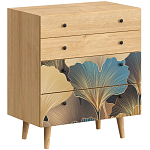 Комод с принтом на ящиках Elise Chest of Drawers варинант исполнения - 1 | Loft Concept в Липецке