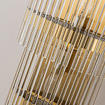 Бра с золотистым основанием и прозрачными трубками Nembus варинант исполнения - 5 | Loft Concept в Липецке