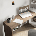 Письменный стол прямоугольный с полочкой под столешницей EcoComb варинант исполнения - 3 | Loft Concept в Липецке