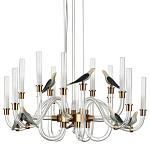 Люстра с декоративными птицами Ganthea D 73 см варинант исполнения - 1 | Loft Concept в Липецке