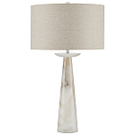 Настольная лампа на конусовидном корпусе с чашей и с тканевым абажуром Daydreaming варинант исполнения - 3 | Loft Concept в Липецке