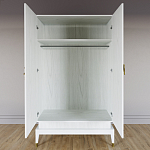 Платяной шкаф Elsa Dreams White с 2-мя фасадами варинант исполнения - 4 | Loft Concept в Липецке