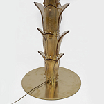 Торшер Glass Decorated Palm Floor Lamp Blue Листья Пальмы  варинант исполнения - 5 | Loft Concept в Липецке
