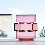 Стол журнальный в форме кубов Acrylic Furniture Lumina Crimson Clarity варинант исполнения - 9 | Loft Concept в Липецке