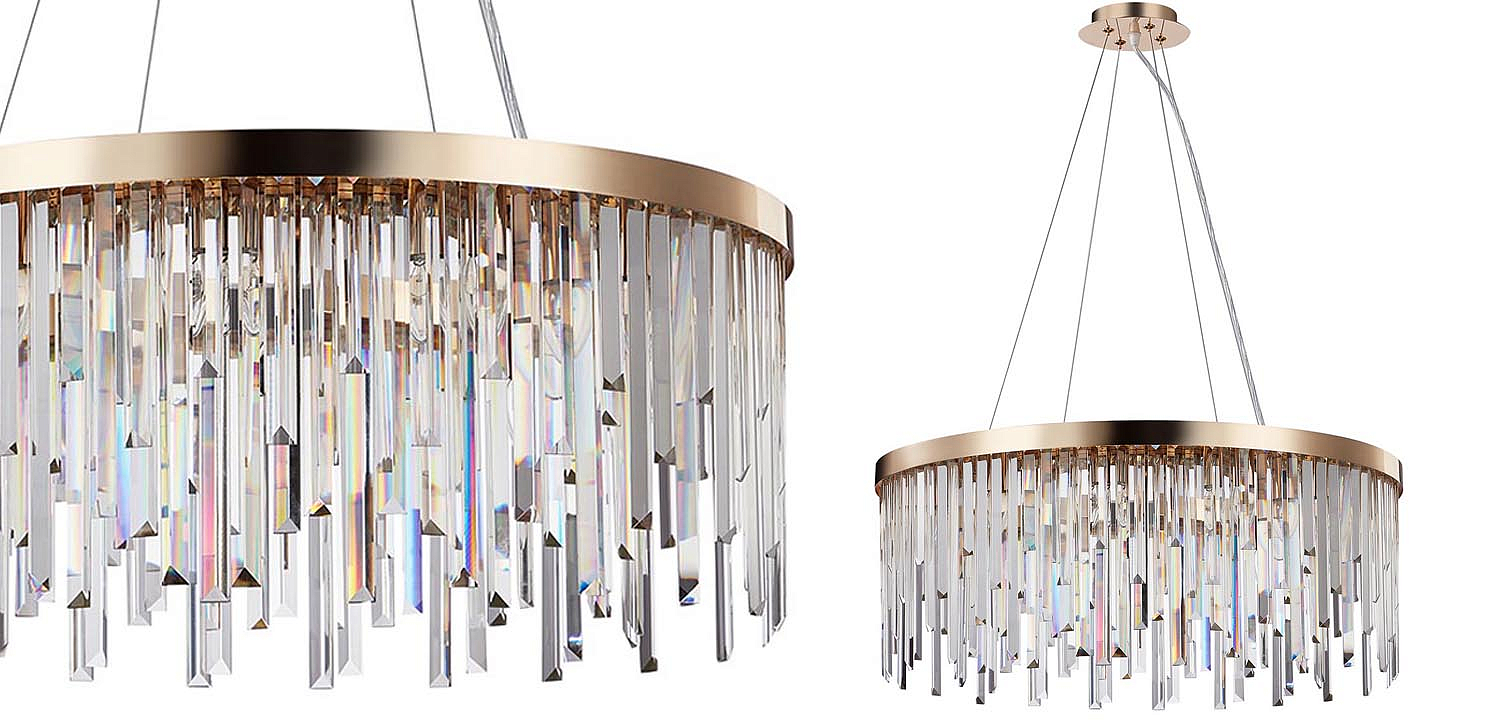 Люстра Bennett Chandelier gold Люстра Bennett Chandelier gold - Loft-Concept в Липецке