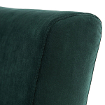Кресло с обивкой из хлопкового велюра Porter Green Armchair варинант исполнения - 4 | Loft Concept в Липецке