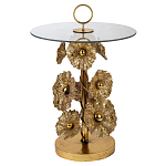 Столик металлический Golden Flower варинант исполнения - 1 | Loft Concept в Липецке