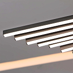 Люстра в виде распахнутых крыльев из тонких металлических планок Flight of Freedom варинант исполнения - 13 | Loft Concept в Липецке