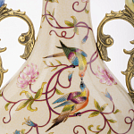 Ваза из фарфора с бронзовыми вставками Eden Garden варинант исполнения - 6 | Loft Concept в Липецке