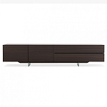 Дизайнерский комод коричневый с 2-мя ящиками и дверцами Pandora варинант исполнения - 1 | Loft Concept в Липецке