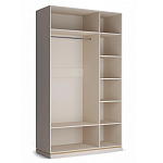 Шкаф трёхстворчатый платяной Satin Furniture варинант исполнения - 2 | Loft Concept в Липецке