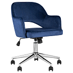 Кресло для компьютерного стола Veloury Blue варинант исполнения - 1 | Loft Concept в Липецке