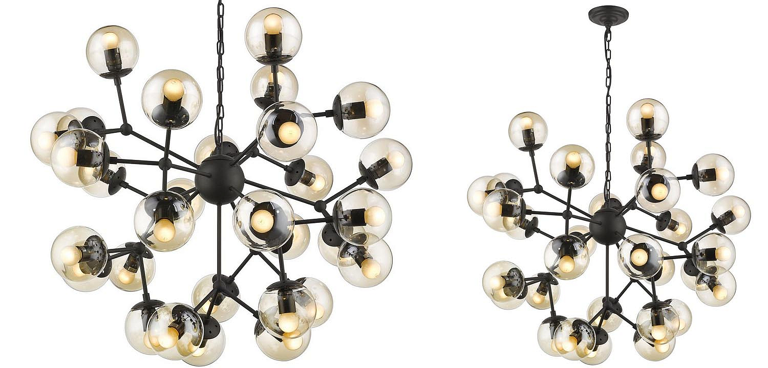 Люстра Modo Chandelier black Люстра Modo Chandelier black - Loft-Concept в Липецке
