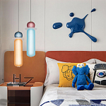 Подвесной светильник с стеклянным плафоном Patricia варинант исполнения - 4 | Loft Concept в Липецке